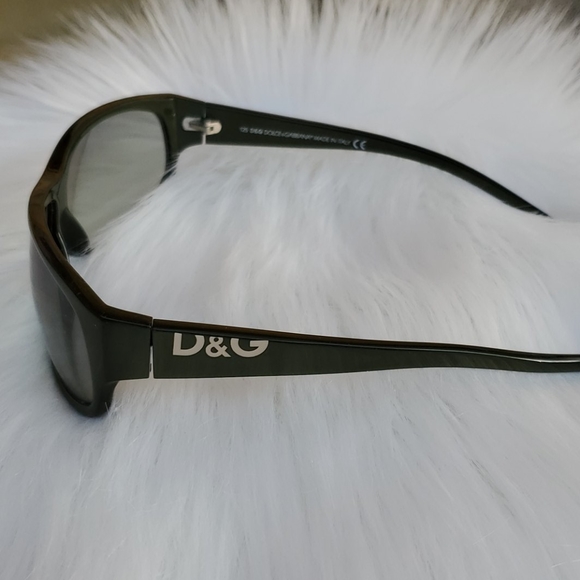 Dolce&Gabbana D&G Vintage Olive Green Sunglasses - Picture 1 of 6